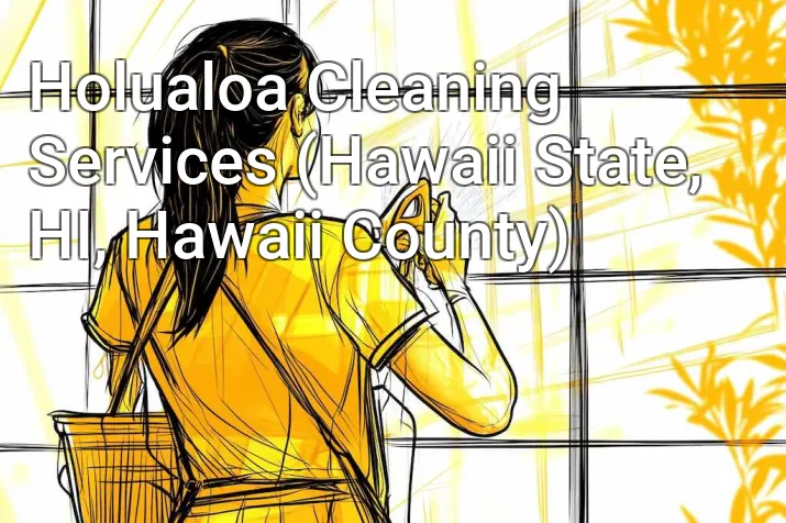 Holualoa Cleaning Services (Hawaii State, HI, Hawaii County)