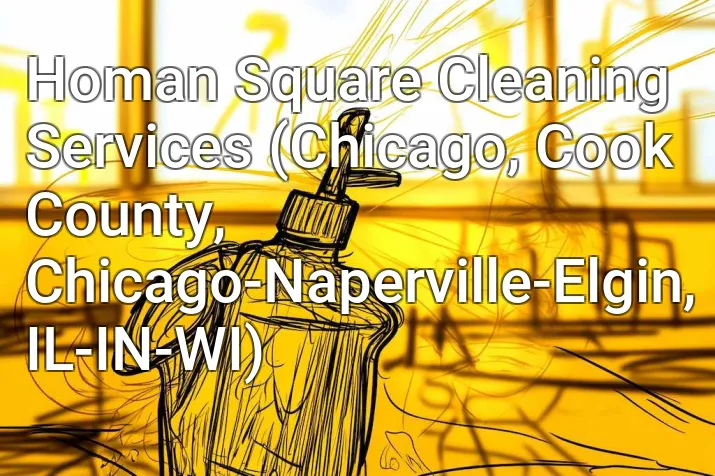 Homan Square Cleaning Services (Chicago, Cook County, Chicago-Naperville-Elgin, IL-IN-WI)