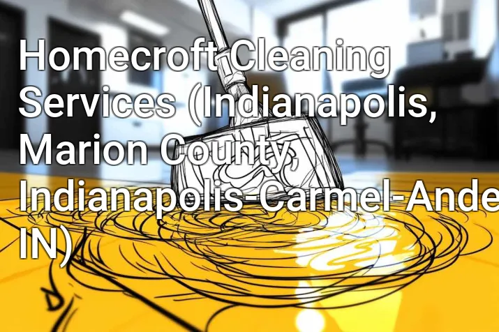 Homecroft Cleaning Services (Indianapolis, Marion County, Indianapolis-Carmel-Anderson, IN)