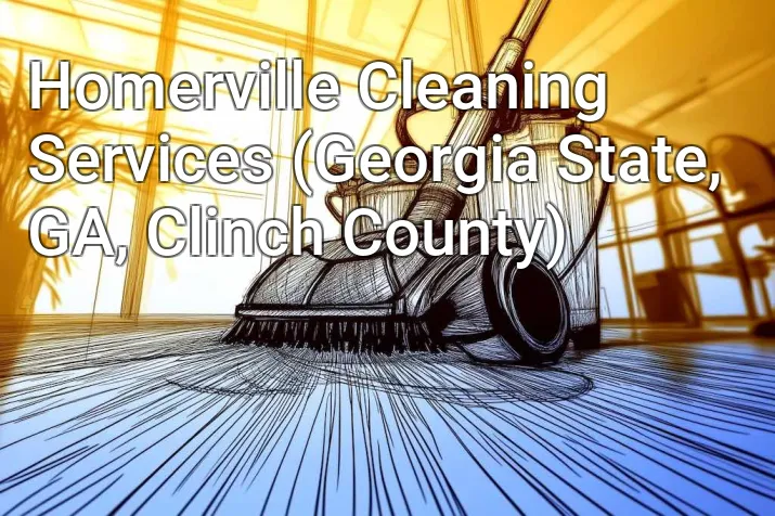 Homerville Cleaning Services (Georgia State, GA, Clinch County)