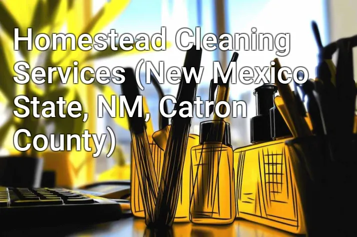 Homestead Cleaning Services (New Mexico State, NM, Catron County)