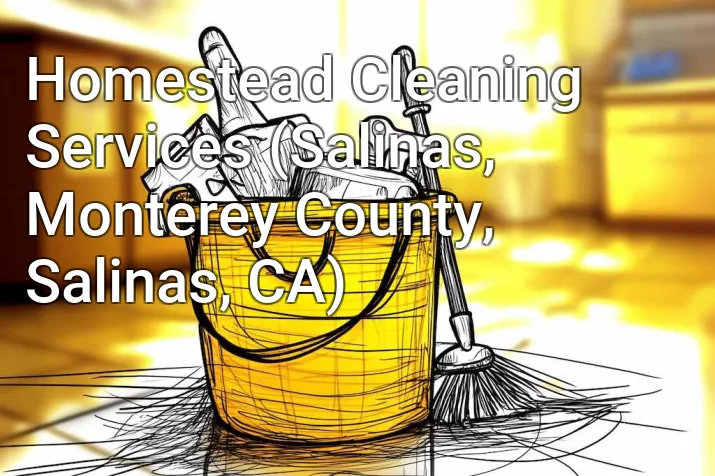 Homestead Cleaning Services (Salinas, Monterey County, Salinas, CA)
