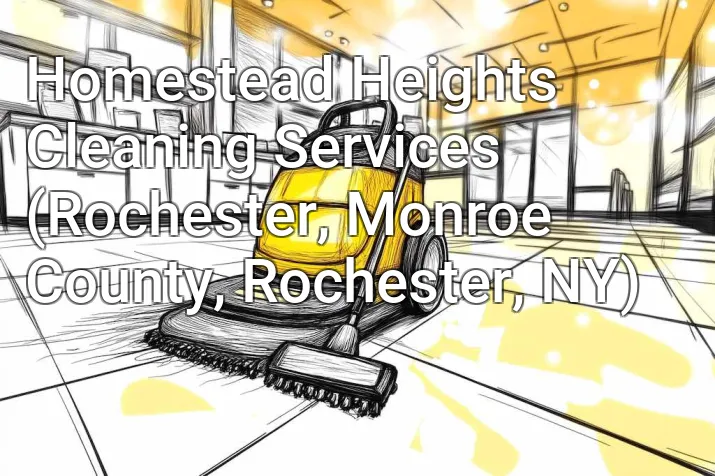 Homestead Heights Cleaning Services (Rochester, Monroe County, Rochester, NY)