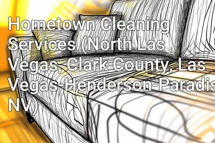 Hometown Cleaning Services (North Las Vegas, Clark County, Las Vegas-Henderson-Paradise, NV)