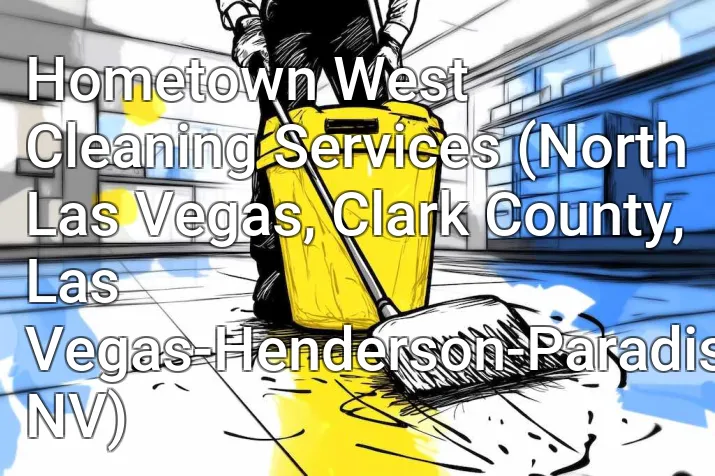 Hometown West Cleaning Services (North Las Vegas, Clark County, Las Vegas-Henderson-Paradise, NV)
