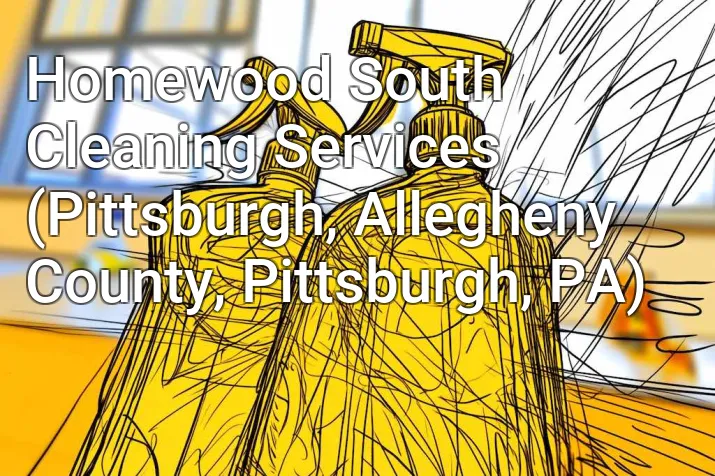 Homewood South Cleaning Services (Pittsburgh, Allegheny County, Pittsburgh, PA)