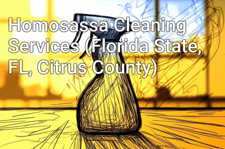 Homosassa Cleaning Services (Florida State, FL, Citrus County)