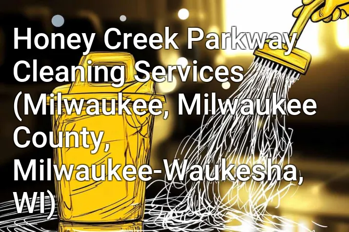Honey Creek Parkway Cleaning Services (Milwaukee, Milwaukee County, Milwaukee-Waukesha, WI)
