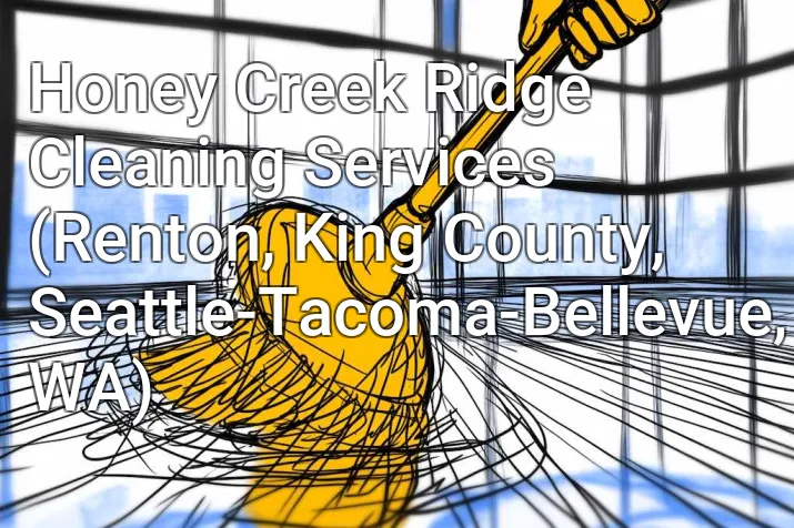 Honey Creek Ridge Cleaning Services (Renton, King County, Seattle-Tacoma-Bellevue, WA)