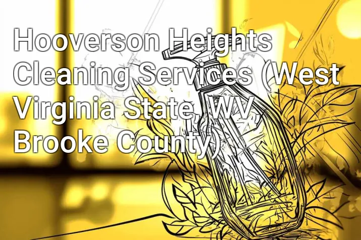 Hooverson Heights Cleaning Services (West Virginia State, WV, Brooke County)
