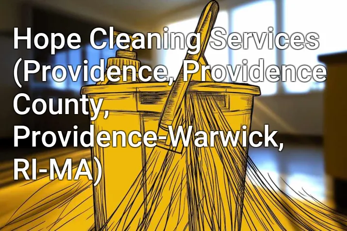 Hope Cleaning Services (Providence, Providence County, Providence-Warwick, RI-MA)