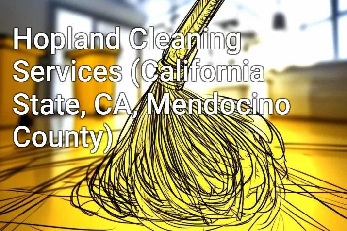 Hopland Cleaning Services (California State, CA, Mendocino County)