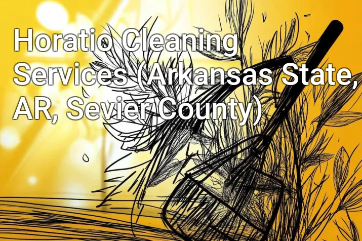 Horatio Cleaning Services (Arkansas State, AR, Sevier County)