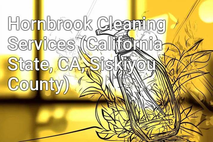 Hornbrook Cleaning Services (California State, CA, Siskiyou County)