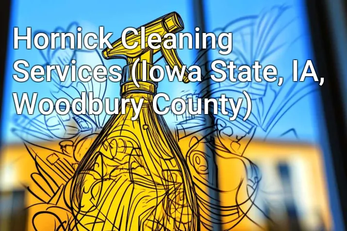 Hornick Cleaning Services (Iowa State, IA, Woodbury County)
