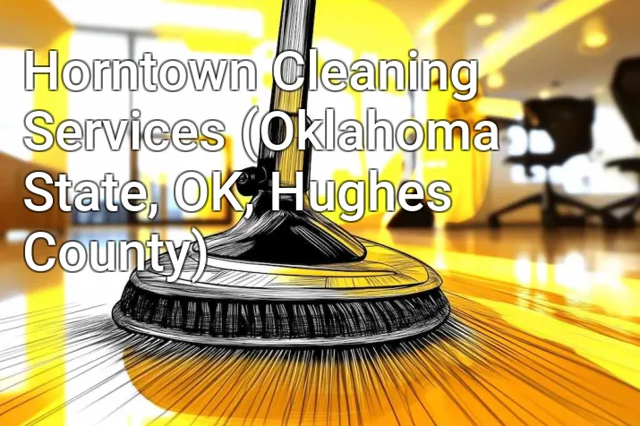 Horntown Cleaning Services (Oklahoma State, OK, Hughes County)