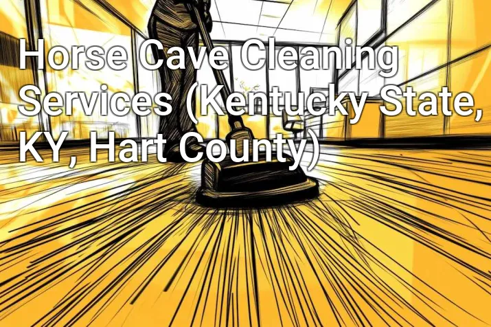 Horse Cave Cleaning Services (Kentucky State, KY, Hart County)