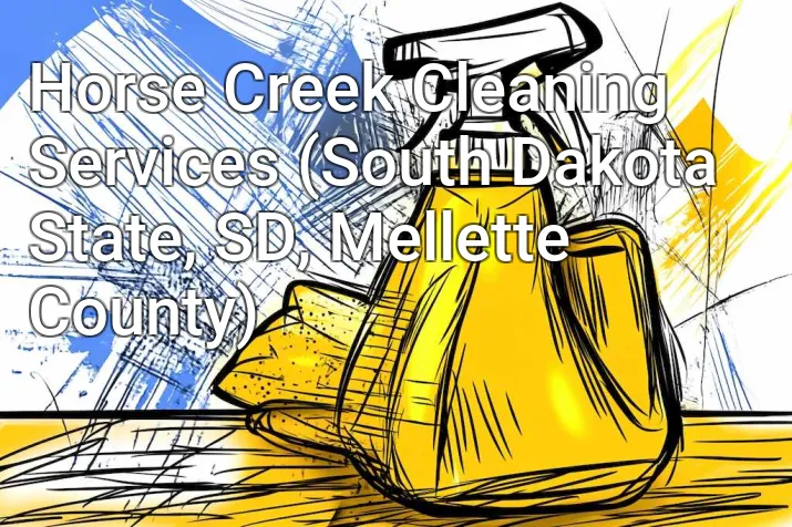 Horse Creek Cleaning Services (South Dakota State, SD, Mellette County)