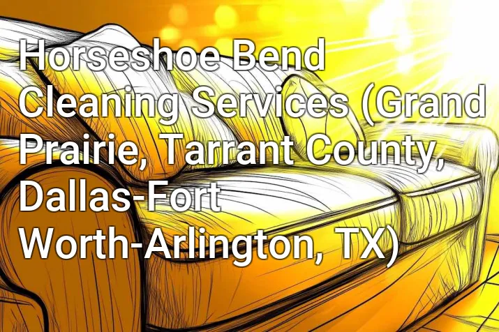 Horseshoe Bend Cleaning Services (Grand Prairie, Tarrant County, Dallas-Fort Worth-Arlington, TX)