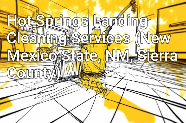 Hot Springs Landing Cleaning Services (New Mexico State, NM, Sierra County)