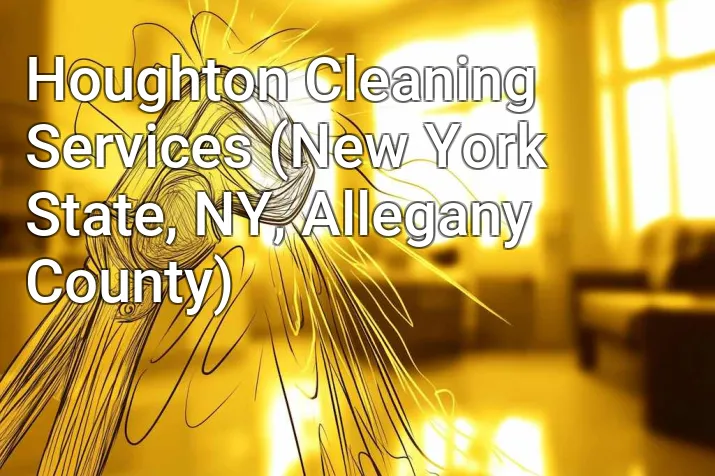 Houghton Cleaning Services (New York State, NY, Allegany County)