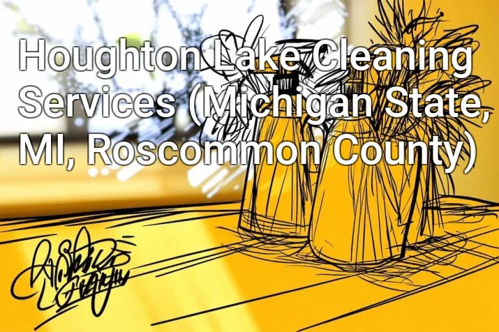 Houghton Lake Cleaning Services (Michigan State, MI, Roscommon County)