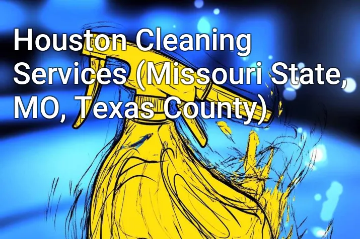 Houston Cleaning Services (Missouri State, MO, Texas County)