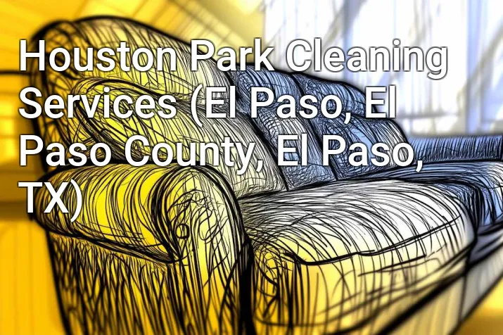 Houston Park Cleaning Services (El Paso, El Paso County, El Paso, TX)