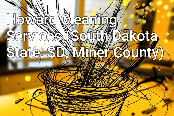 Howard Cleaning Services (South Dakota State, SD, Miner County)