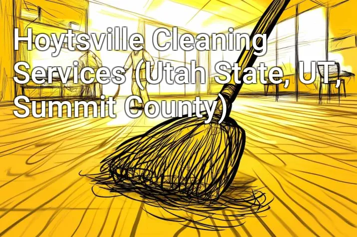 Hoytsville Cleaning Services (Utah State, UT, Summit County)