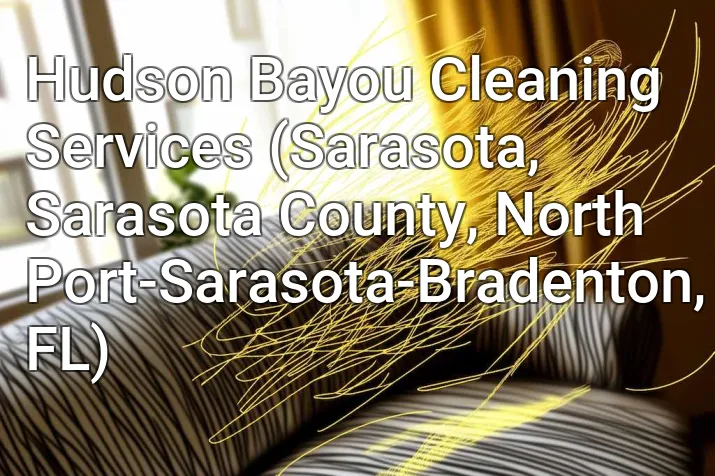 Hudson Bayou Cleaning Services (Sarasota, Sarasota County, North Port-Sarasota-Bradenton, FL)