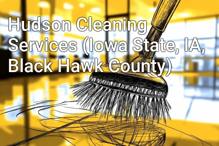Hudson Cleaning Services (Iowa State, IA, Black Hawk County)