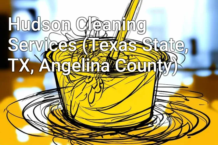 Hudson Cleaning Services (Texas State, TX, Angelina County)