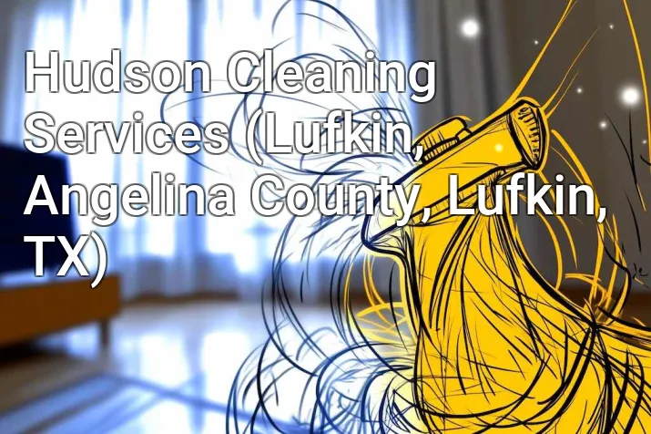 Hudson Cleaning Services (Lufkin, Angelina County, Lufkin, TX)