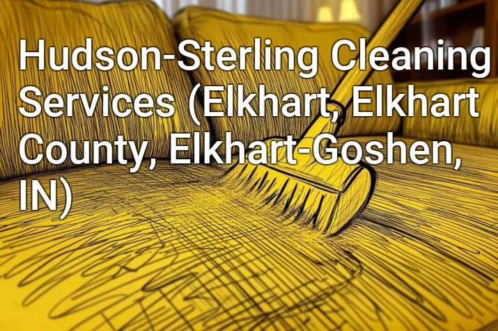 Hudson-Sterling Cleaning Services (Elkhart, Elkhart County, Elkhart-Goshen, IN)