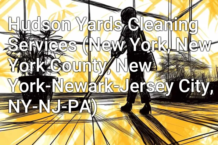 Hudson Yards Cleaning Services (New York, New York County, New York-Newark-Jersey City, NY-NJ-PA)