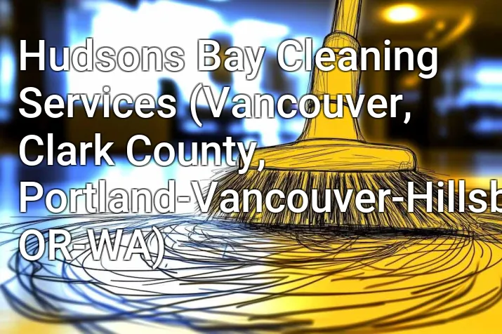 Hudsons Bay Cleaning Services (Vancouver, Clark County, Portland-Vancouver-Hillsboro, OR-WA)