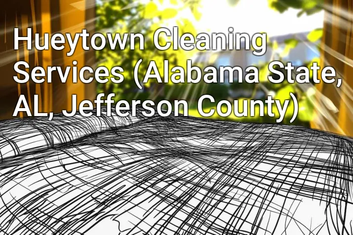 Hueytown Cleaning Services (Alabama State, AL, Jefferson County)