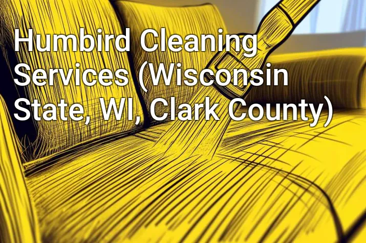 Humbird Cleaning Services (Wisconsin State, WI, Clark County)