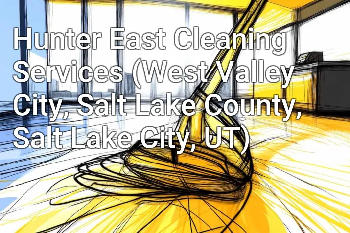 Hunter East Cleaning Services (West Valley City, Salt Lake County, Salt Lake City, UT)