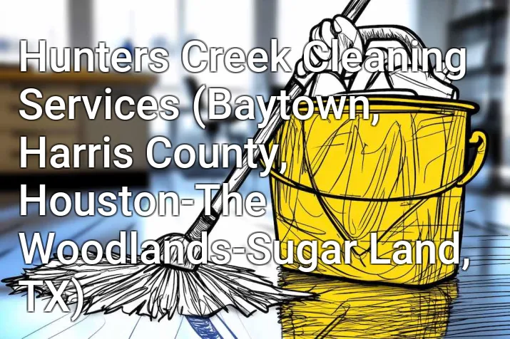 Hunters Creek Cleaning Services (Baytown, Harris County, Houston-The Woodlands-Sugar Land, TX)