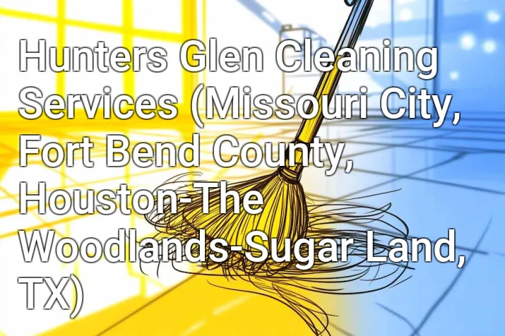Hunters Glen Cleaning Services (Missouri City, Fort Bend County, Houston-The Woodlands-Sugar Land, TX)