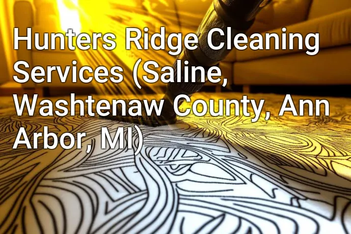 Hunters Ridge Cleaning Services (Saline, Washtenaw County, Ann Arbor, MI)