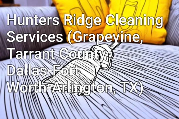 Hunters Ridge Cleaning Services (Grapevine, Tarrant County, Dallas-Fort Worth-Arlington, TX)