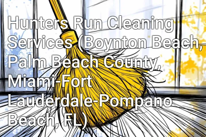 Hunters Run Cleaning Services (Boynton Beach, Palm Beach County, Miami-Fort Lauderdale-Pompano Beach, FL)