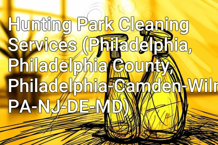 Hunting Park Cleaning Services (Philadelphia, Philadelphia County, Philadelphia-Camden-Wilmington, PA-NJ-DE-MD)