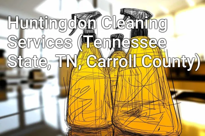 Huntingdon Cleaning Services (Tennessee State, TN, Carroll County)