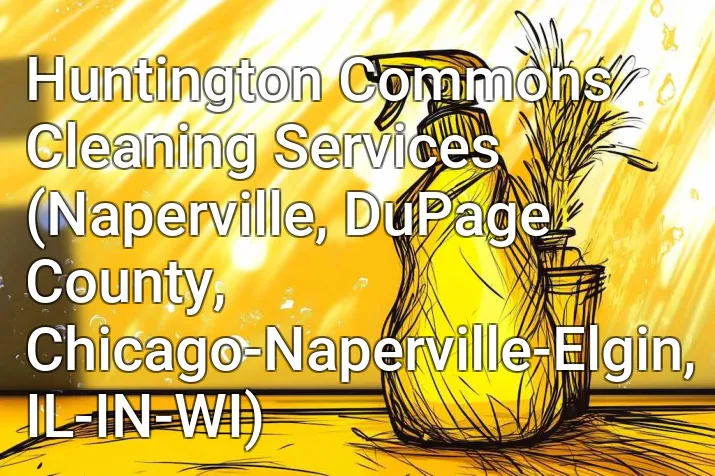 Huntington Commons Cleaning Services (Naperville, DuPage County, Chicago-Naperville-Elgin, IL-IN-WI)