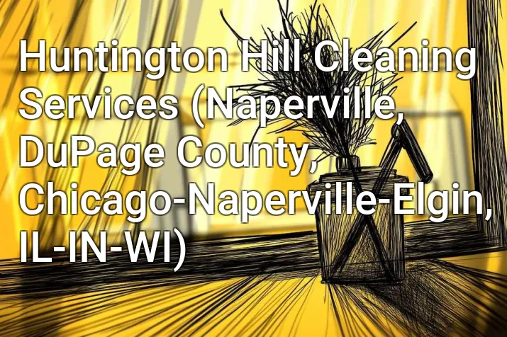 Huntington Hill Cleaning Services (Naperville, DuPage County, Chicago-Naperville-Elgin, IL-IN-WI)