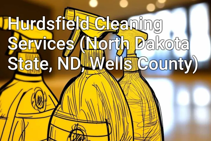 Hurdsfield Cleaning Services (North Dakota State, ND, Wells County)